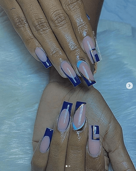 Acrylic nails by Elixir Beauty